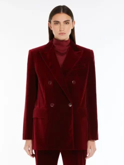 Velvet tuxedo blazer