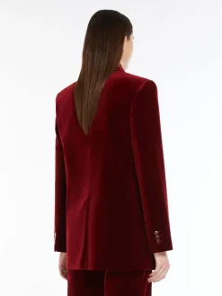 Velvet tuxedo blazer