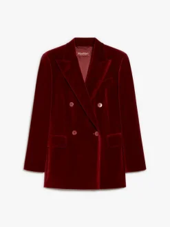 Velvet tuxedo blazer