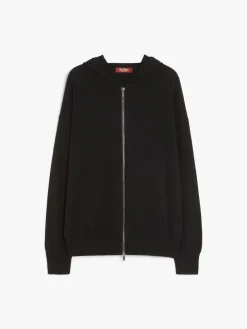 Viscose and wool yarn sweatshirt