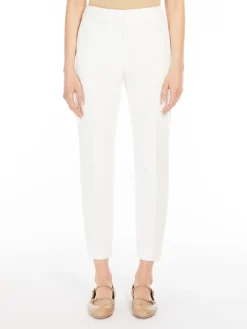 Viscose jersey trousers