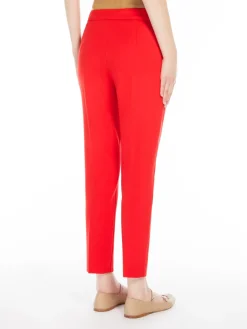 Viscose jersey trousers