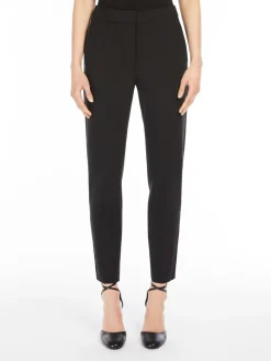 Viscose jersey trousers