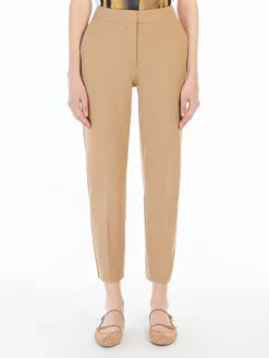 Viscose jersey trousers