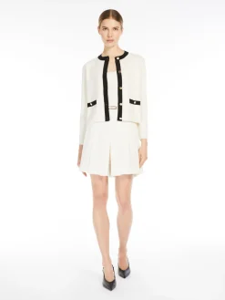 Viscose knit jacket