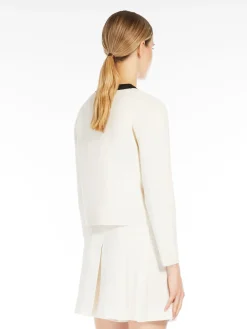 Viscose knit jacket