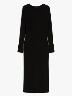 Viscose knit sheath dress