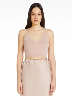 Viscose knit top