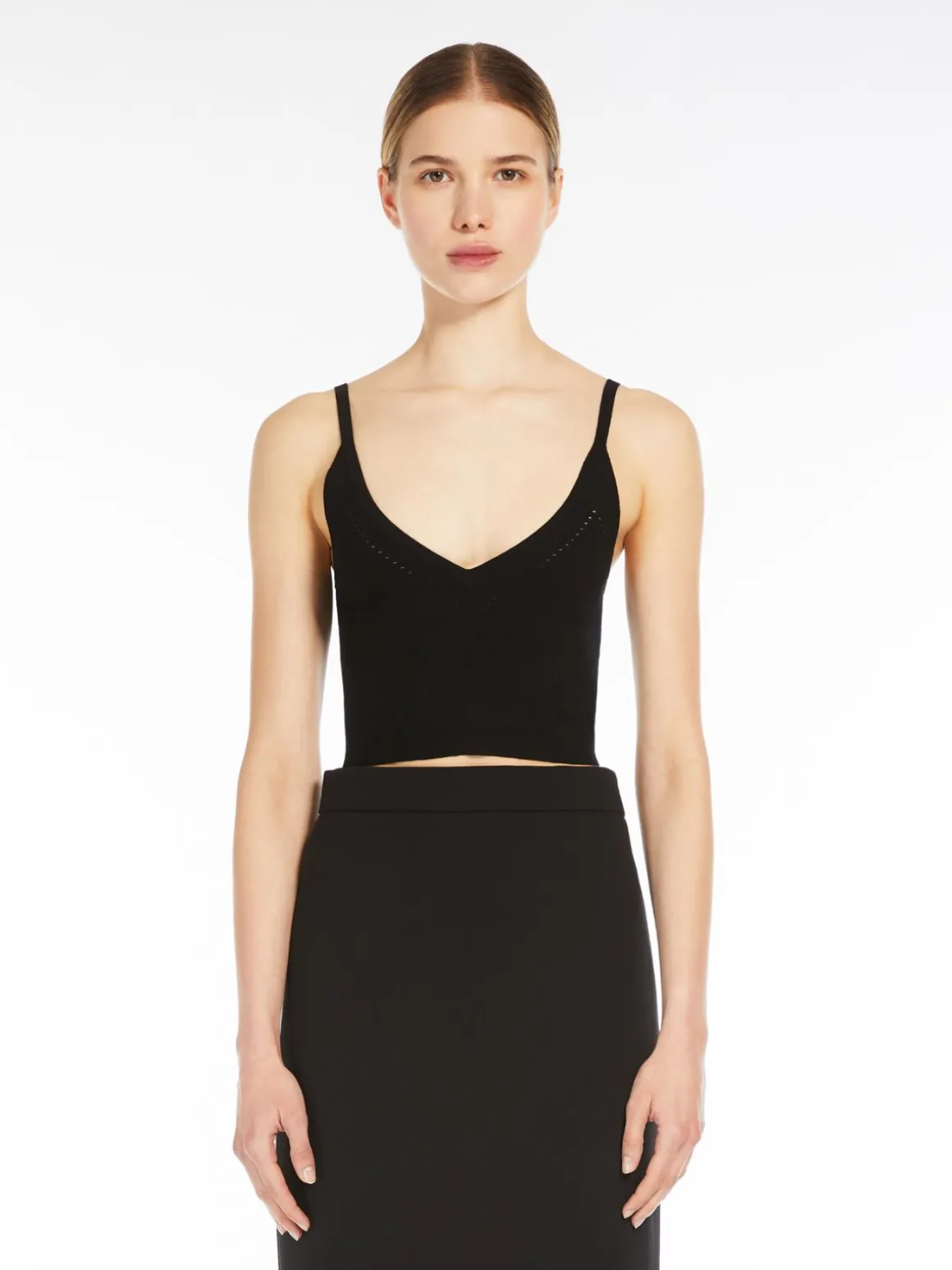 Viscose knit top