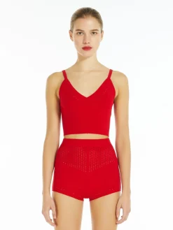 Viscose knit top