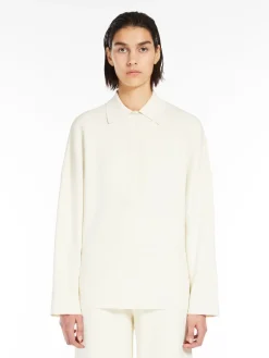 Viscose yarn blouse
