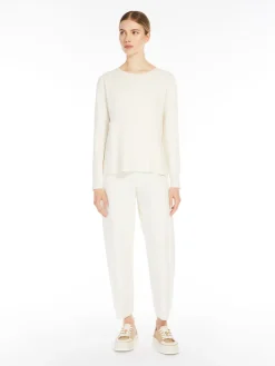 Viscose yarn boxy jumper