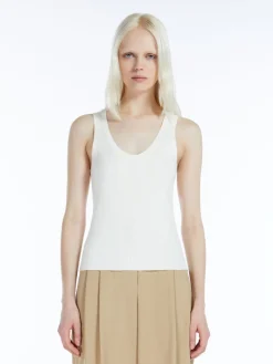 Viscose yarn top
