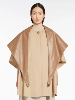Water-repellent cotton cape