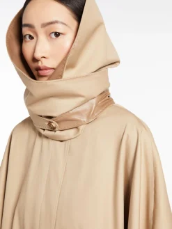 Water-repellent cotton cape