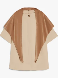 Water-repellent cotton cape