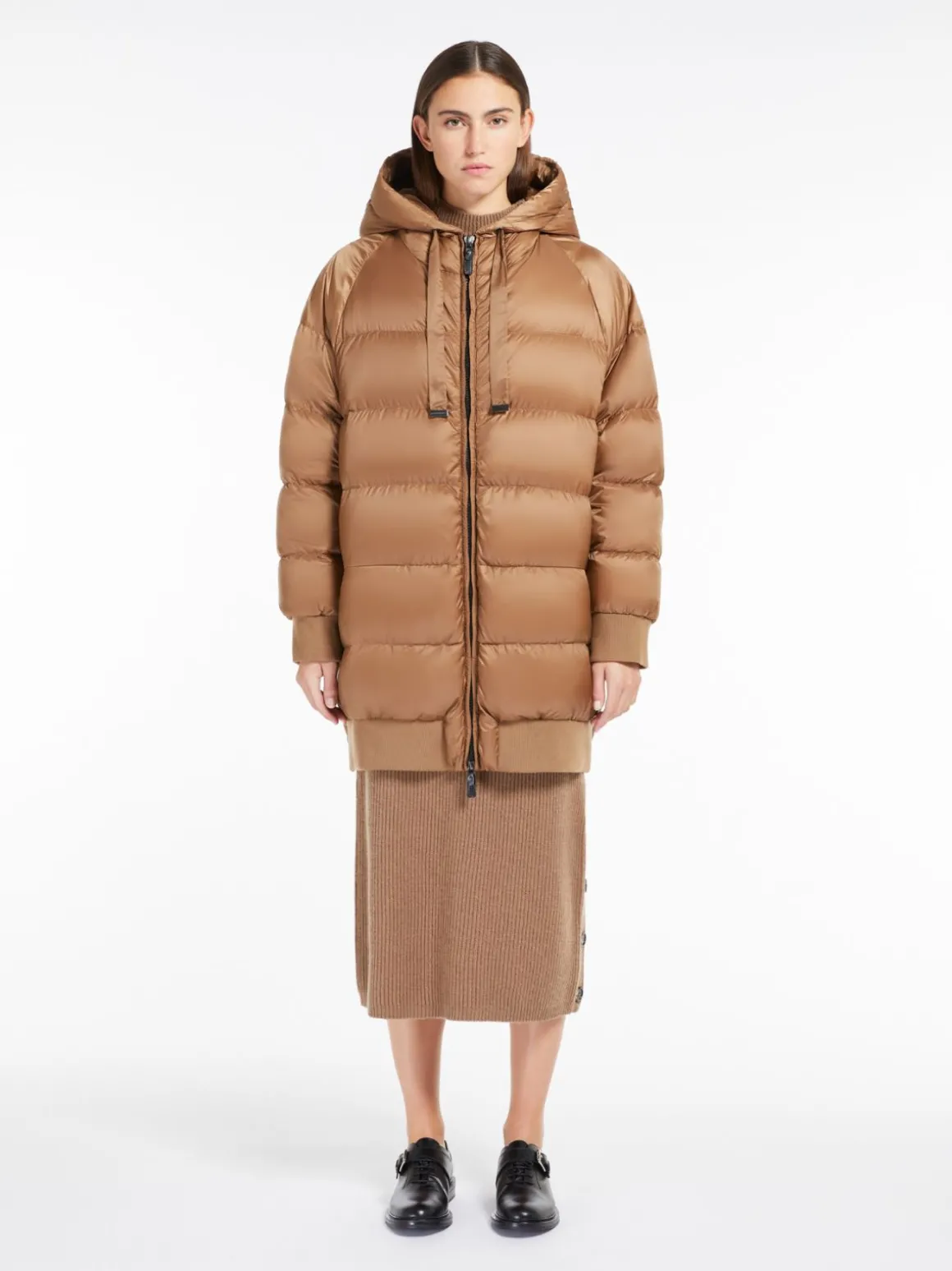 water-repellent down jacket