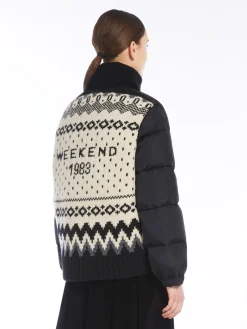 Water-repellent taffeta padded jacket