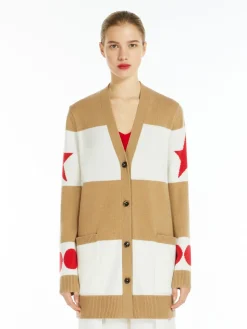 Wool and cashmere cardigan