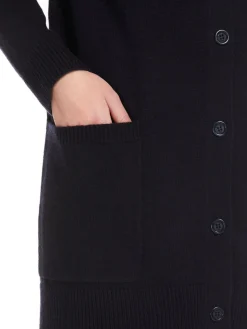 Wool and cashmere cardigan with sequins