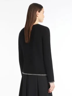 Wool and cashmere cardigan