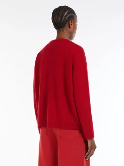 Wool and cashmere crew-neck jumper