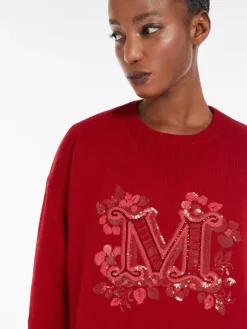 Wool and cashmere crew-neck jumper