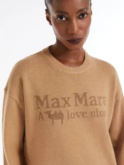Wool and cashmere crew-neck sweater