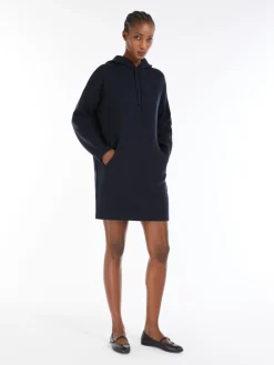 Wool and cashmere fleece dress