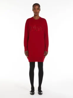 Wool and cashmere knit dress