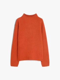 Wool and cashmere ribbed jumper
