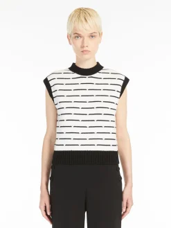 Wool and cashmere soft gilet