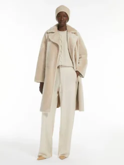 Wool and cashmere trousers