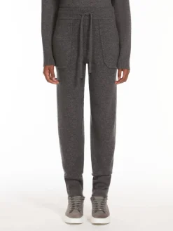 Wool and cashmere trousers