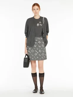 Wool and cashmere twin set