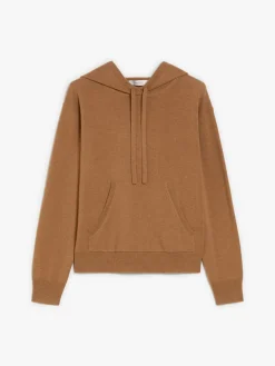 Wool and cashmere yarn sweatshirt