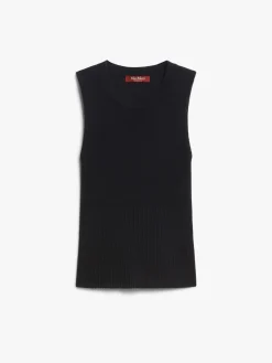 Wool and silk top