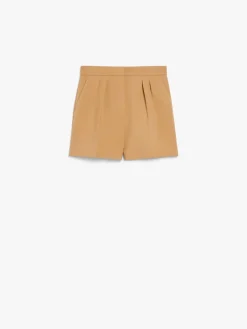 Wool canvas shorts