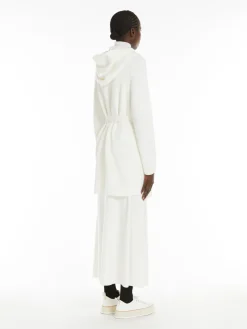 Wool coat with belt