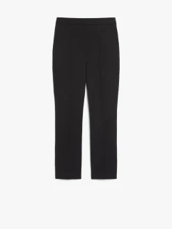 Wool crêpe trousers
