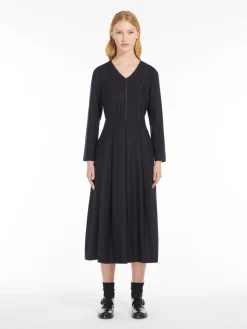 Wool flannel dress