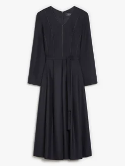 Wool flannel dress
