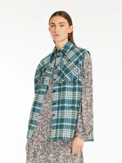 Wool flannel waistcoat