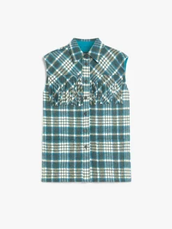 Wool flannel waistcoat