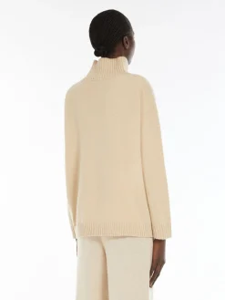 Wool high-neck sweater