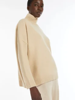 Wool high-neck sweater
