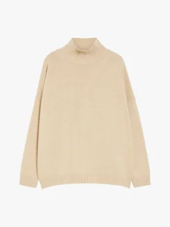 Wool high-neck sweater