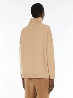 Wool high-neck sweater