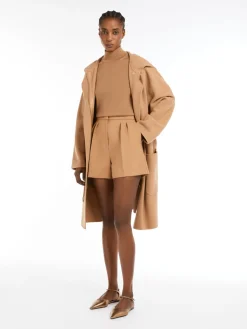 Wool knit turtleneck jumper