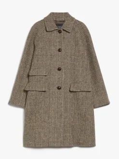 Wool midi coat